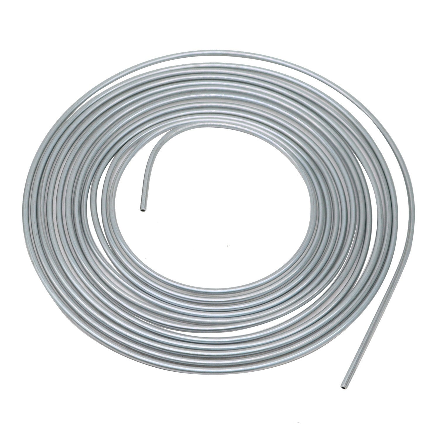 25 Ft Zinc-Coated Brake Line Tubing Kit 3/16 & 1/4 with 32 Fittings