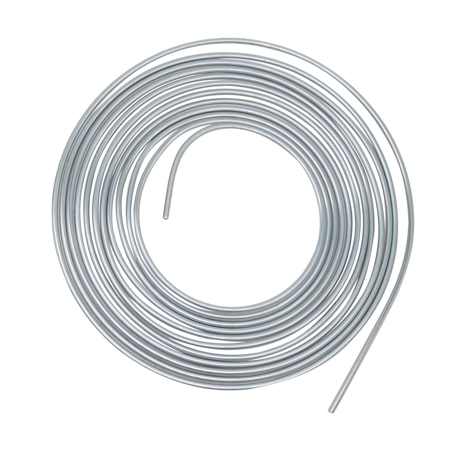 25 Ft Zinc-Coated Brake Line Tubing Kit 3/16 & 1/4 with 32 Fittings