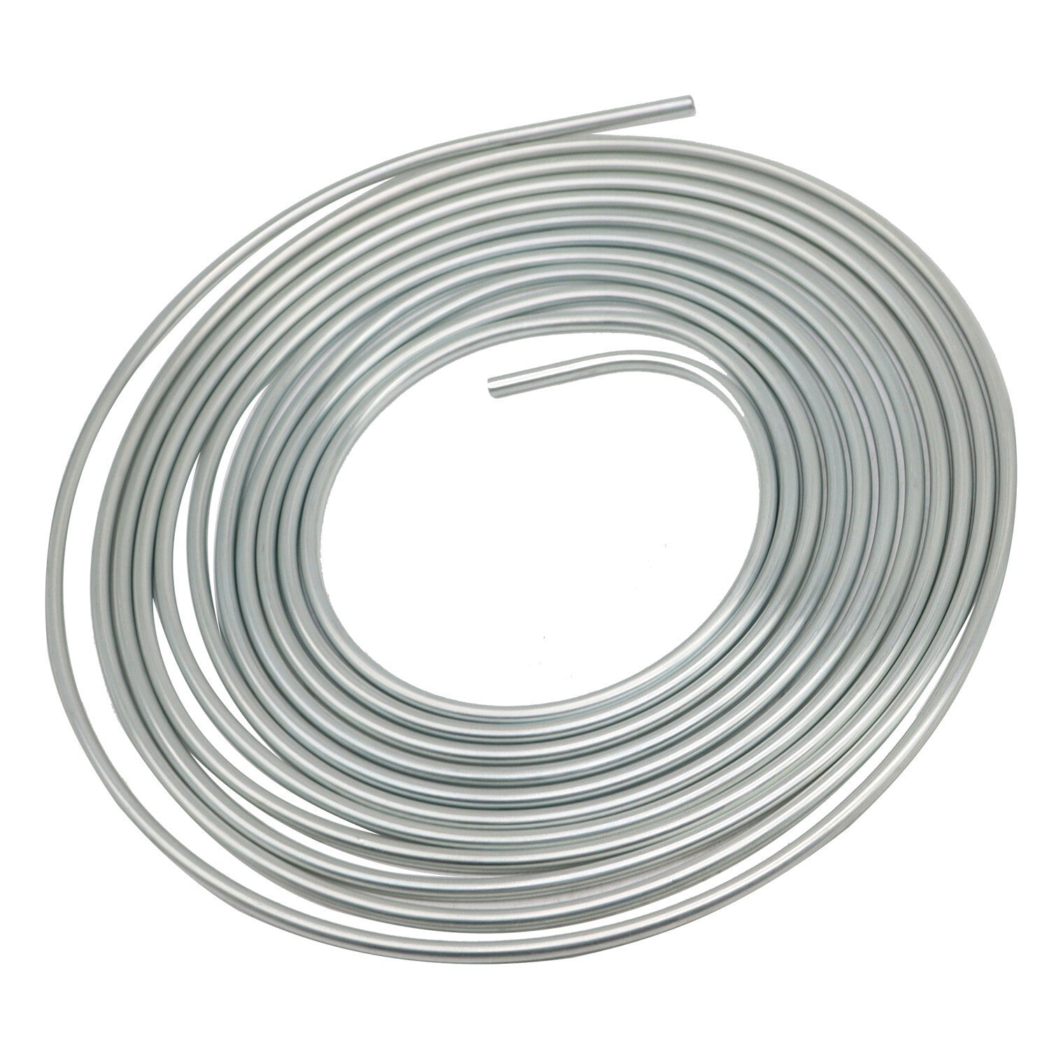 25 Ft Zinc-Coated Brake Line Tubing Kit 3/16 & 1/4 with 32 Fittings