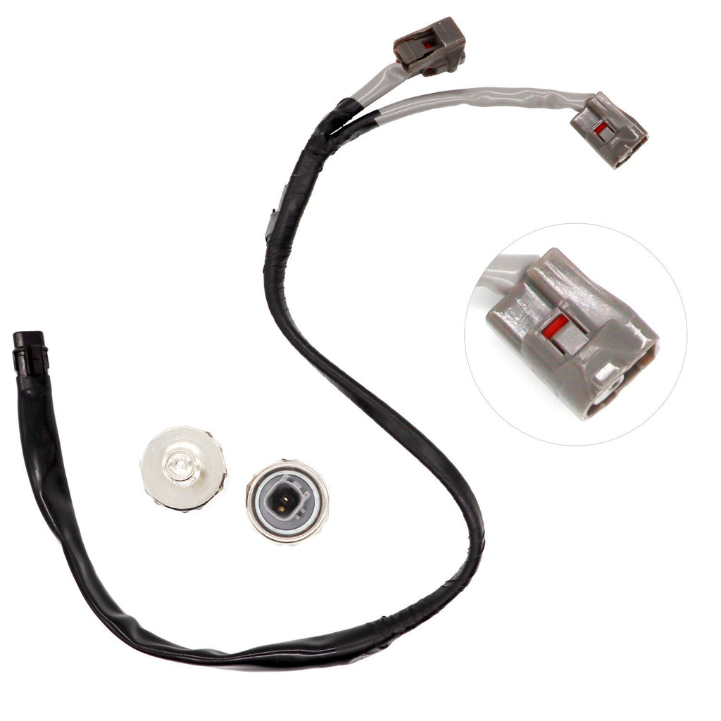 2Pcs Knock Sensor with Harness for Toyota Tacoma Tundra 4Runner 3.4L V6