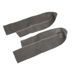 2pcs Front Armrest Door Panels Cover Gray Leather for 2007-2012 Honda CR-V