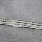 2pcs Front Armrest Door Panels Cover Gray Leather for 2007-2012 Honda CR-V