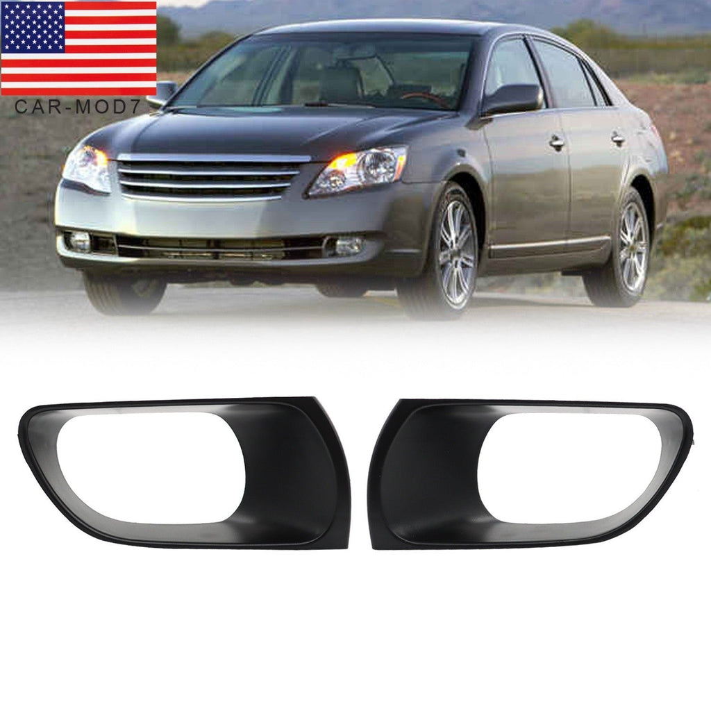 2Pc Fog Light Cover Trim Set Left Right for 2005-2007 Toyota Avalon
