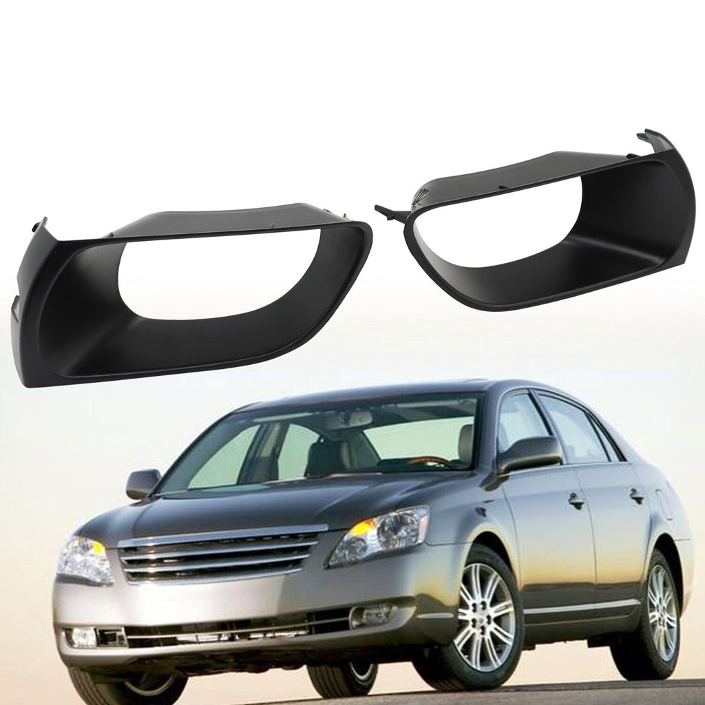 2Pc Fog Light Cover Trim Set Left Right for 2005-2007 Toyota Avalon