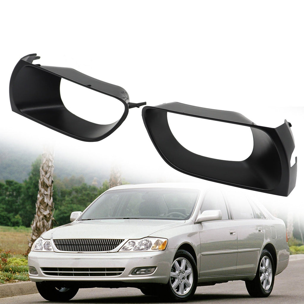 2Pc Fog Light Cover Trim Set Left Right for 2005-2007 Toyota Avalon