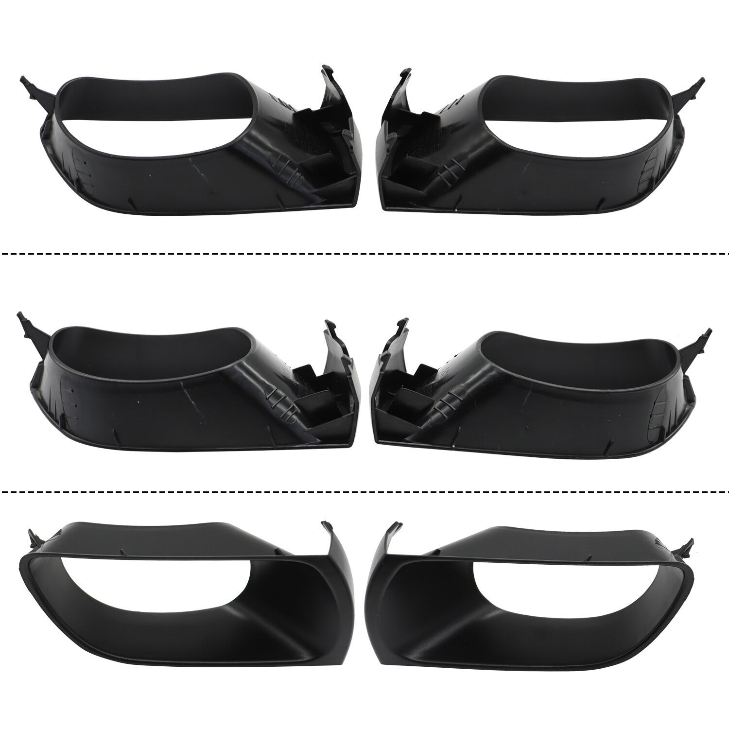 2Pc Fog Light Cover Trim Set Left Right for 2005-2007 Toyota Avalon