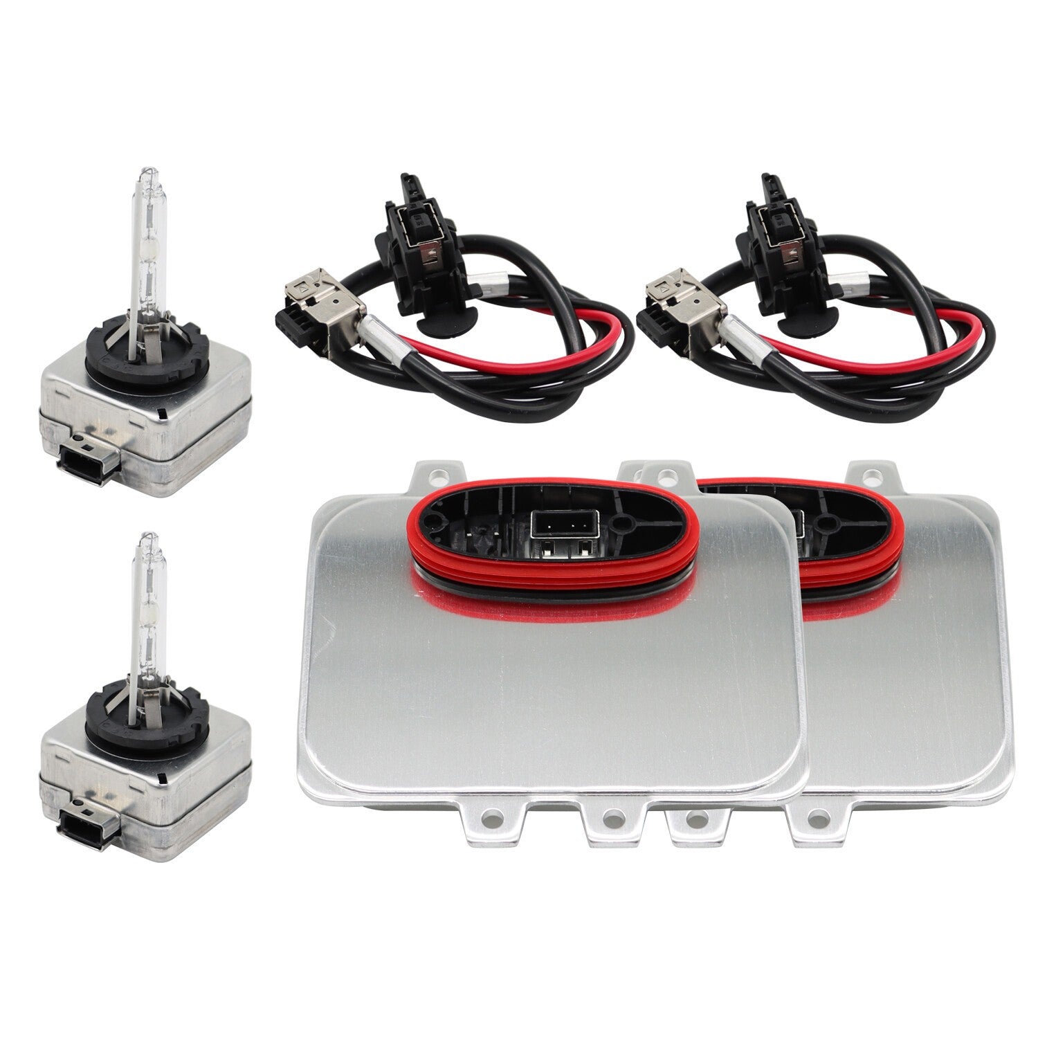 2Pcs Xenon HID Headlight Ballast Igniter D1S Bulb for Cadillac Escalade 07-13