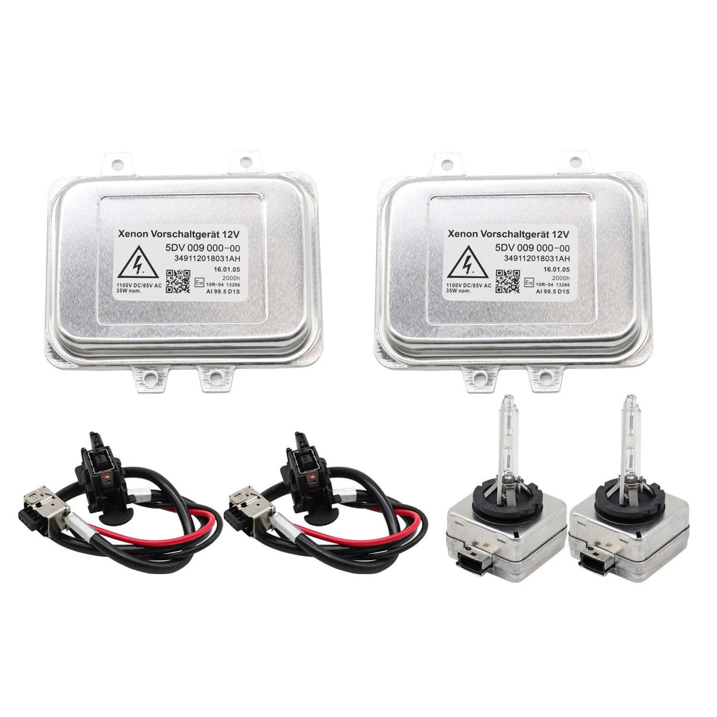 2Pcs Xenon HID Headlight Ballast Igniter D1S Bulb for Cadillac Escalade 07-13