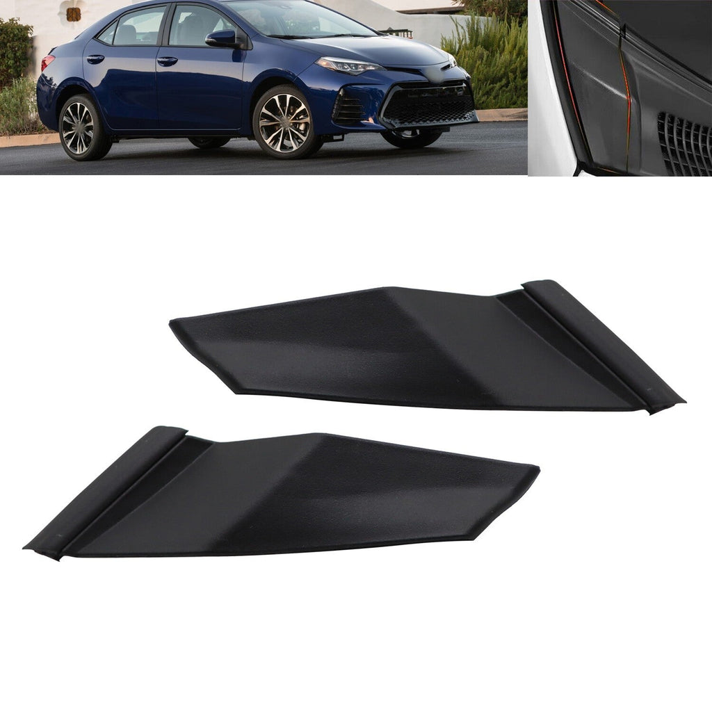 2pcs Front Windshield Wiper Cowl Covers Trim for 2014-2019 Toyota Corolla