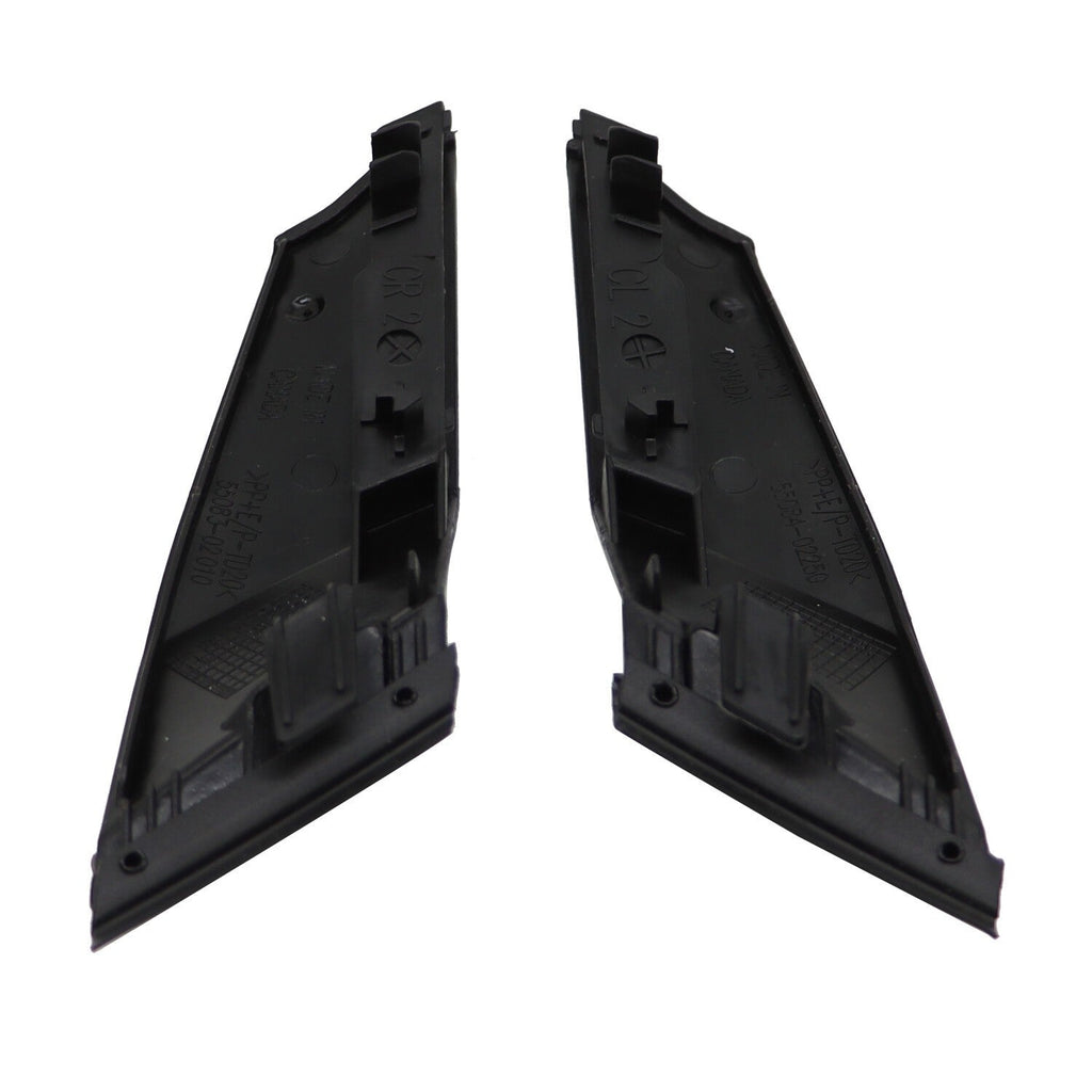 2pcs Front Windshield Wiper Cowl Covers Trim for 2014-2019 Toyota Corolla