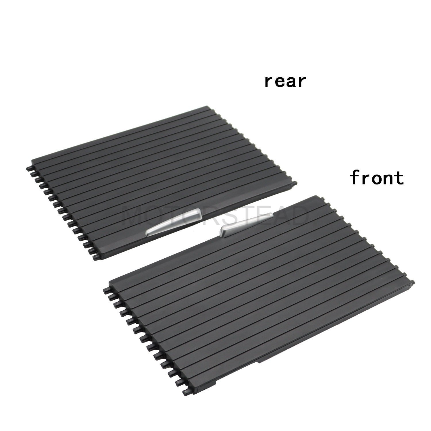 2PCS Console Cup Holder Roller Blind Cover Tray for BMW X5 X6 E70 E71 2007-14
