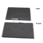 2PCS Console Cup Holder Roller Blind Cover Tray for BMW X5 X6 E70 E71 2007-14