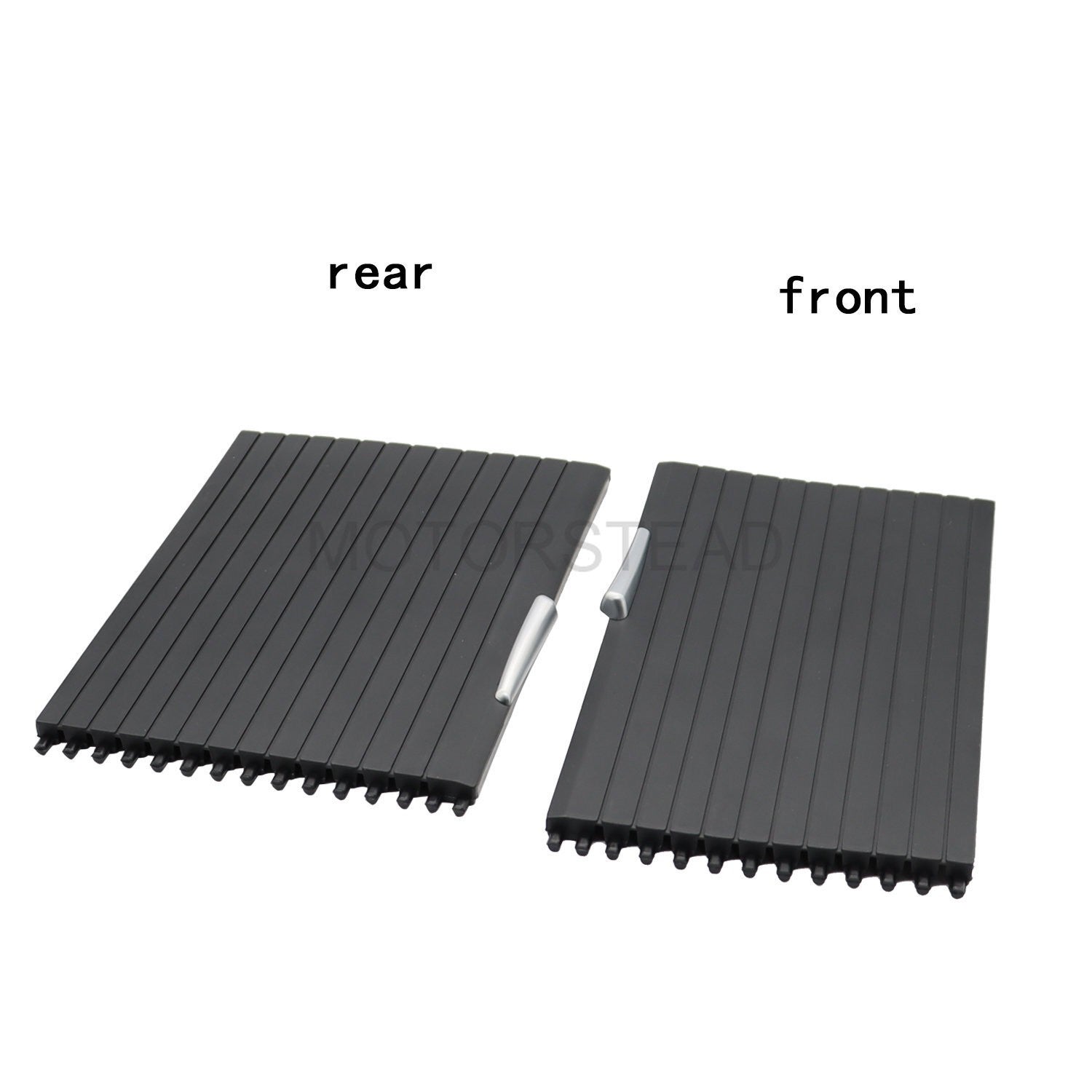2PCS Console Cup Holder Roller Blind Cover Tray for BMW X5 X6 E70 E71 2007-14