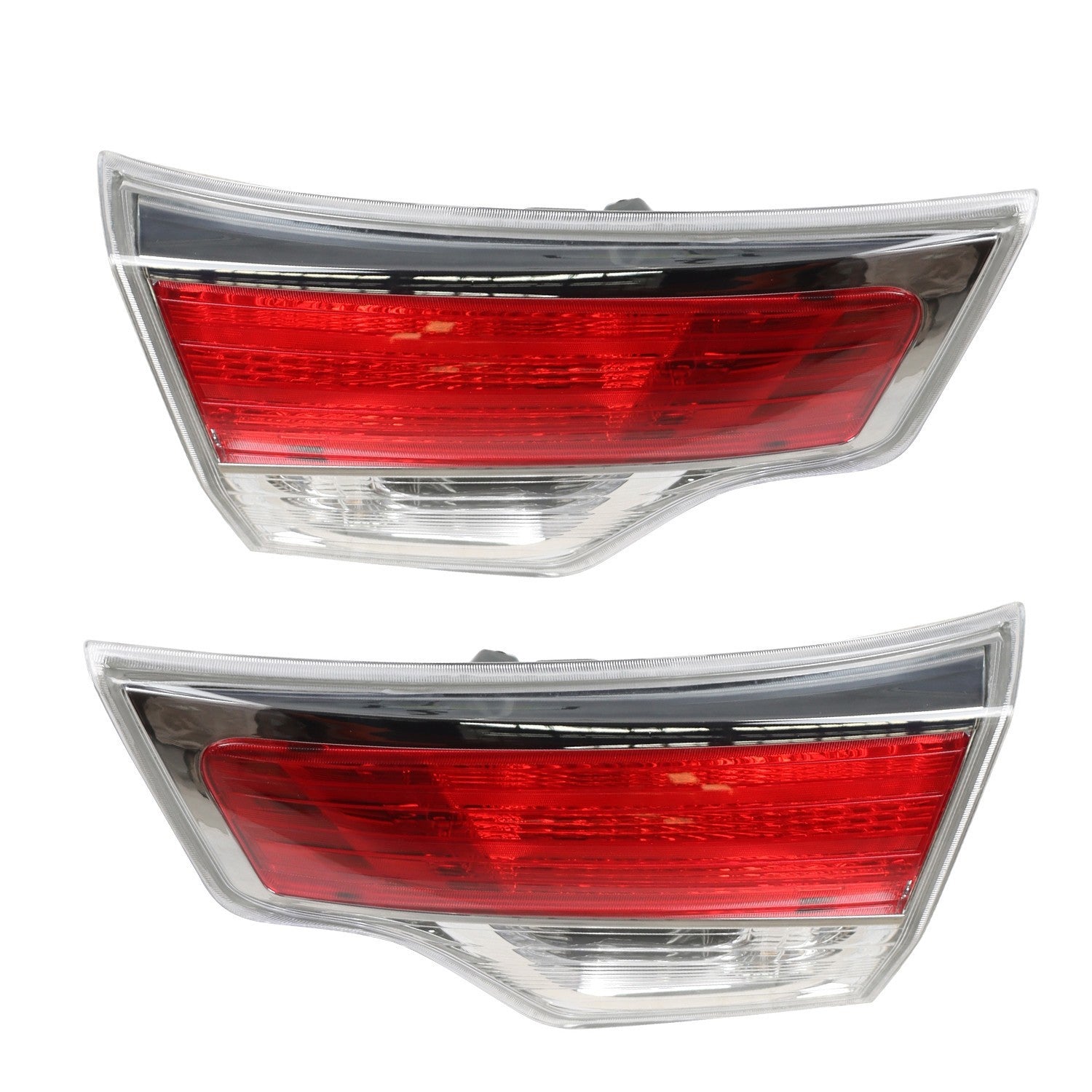 2PCS Tail Light Inner Driver & Passenger Side Fit 2014-2016 Toyota Highlander