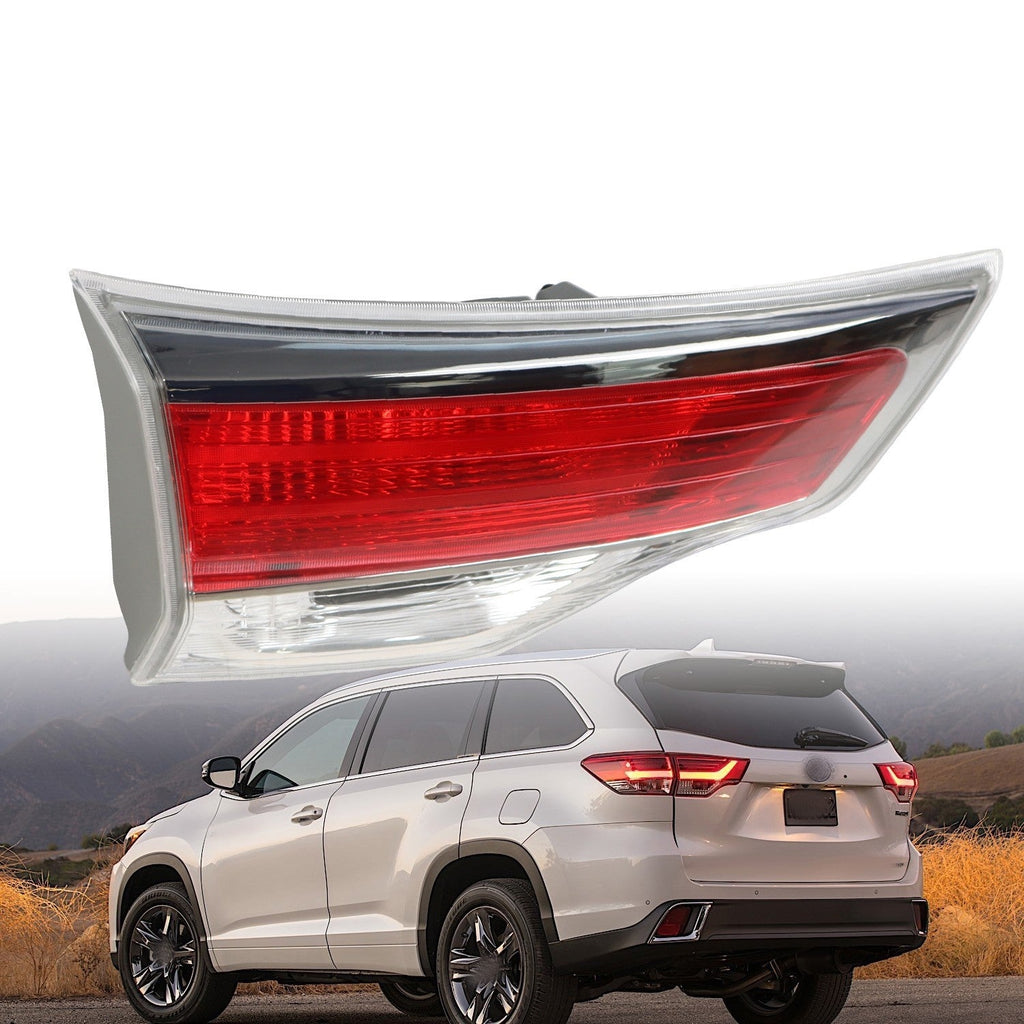 2PCS Tail Light Inner Driver & Passenger Side Fit 2014-2016 Toyota Highlander
