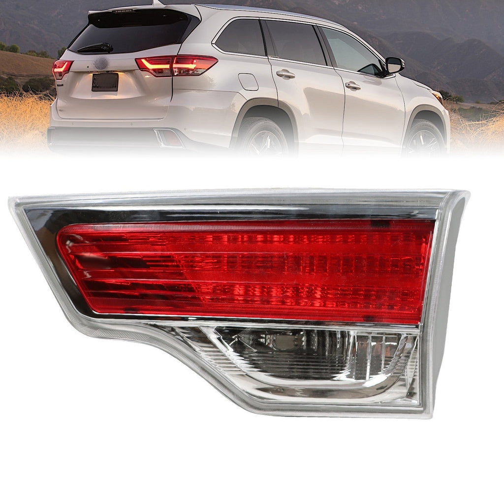 2PCS Tail Light Inner Driver & Passenger Side Fit 2014-2016 Toyota Highlander