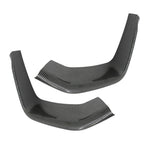 2Pc Carbon Fiber Front Bumper Splitters Lip for 2015-2019 BMW F80 M3 M4 F82 F83