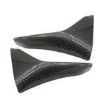 2Pc Carbon Fiber Front Bumper Splitters Lip for 2015-2019 BMW F80 M3 M4 F82 F83