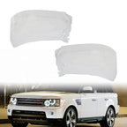 2PCS Headlight Lens Cover for Land Rover Range Rover Sport 2010-2013