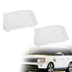 2PCS Headlight Lens Cover for Land Rover Range Rover Sport 2010-2013