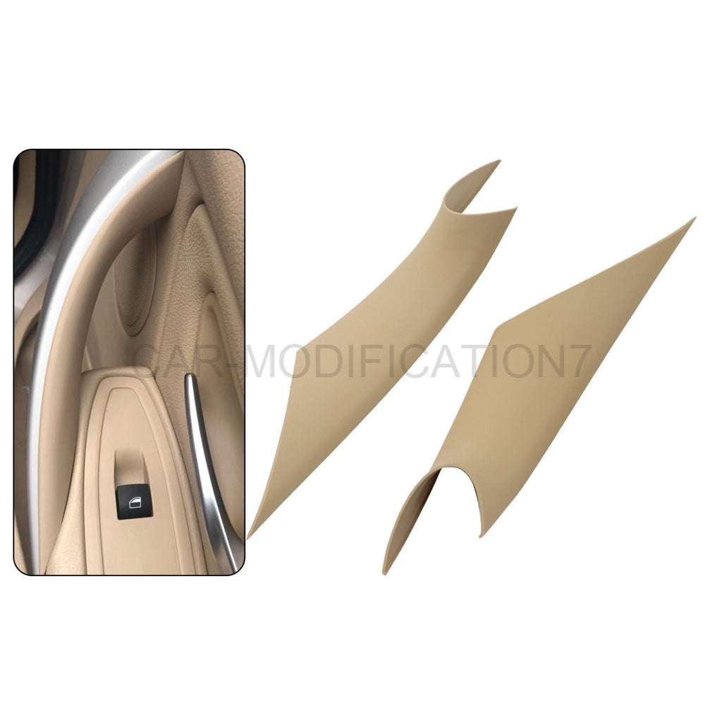2PCS Beige Inner Door Handle Cover Trim for BMW 3/4 Series F30 F35
