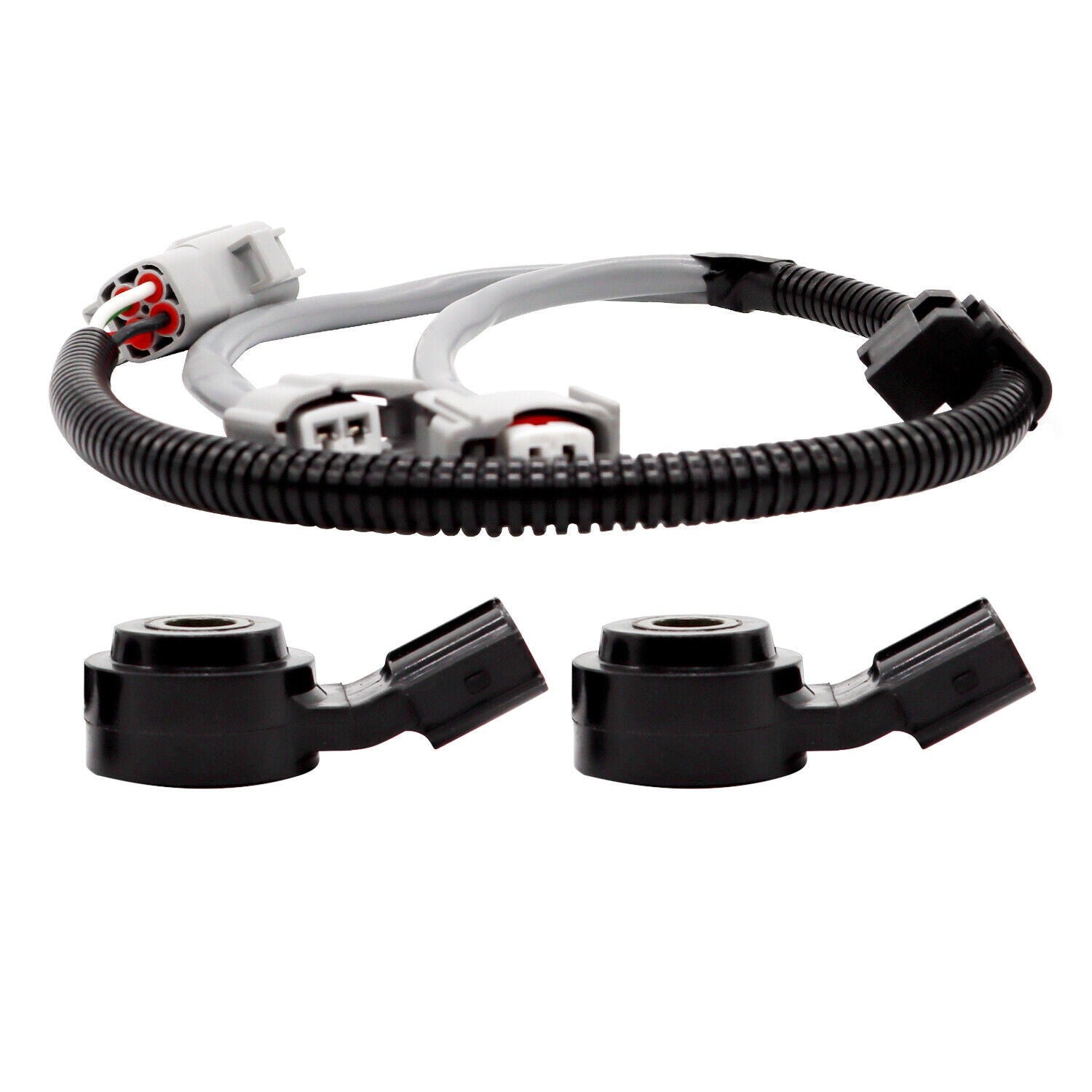 2x Knock Sensor w/Harness for Toyota 4Runner SR5 & RAV4 4.0L 4.7L 2.5L 3.5L V6