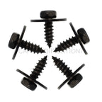 40Pcs Metal Car Fender Bumper Retainer U Nut Clips Body Screw Fasteners