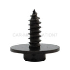 40Pcs Metal Car Fender Bumper Retainer U Nut Clips Body Screw Fasteners