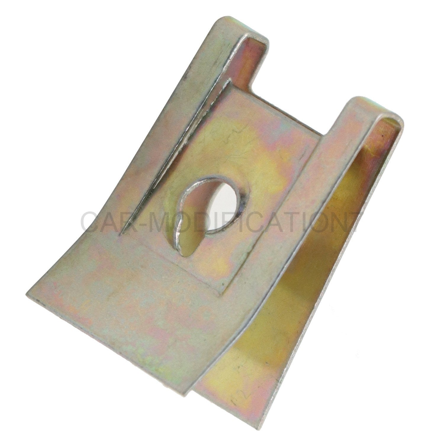 40Pcs Metal Car Fender Bumper Retainer U Nut Clips Body Screw Fasteners
