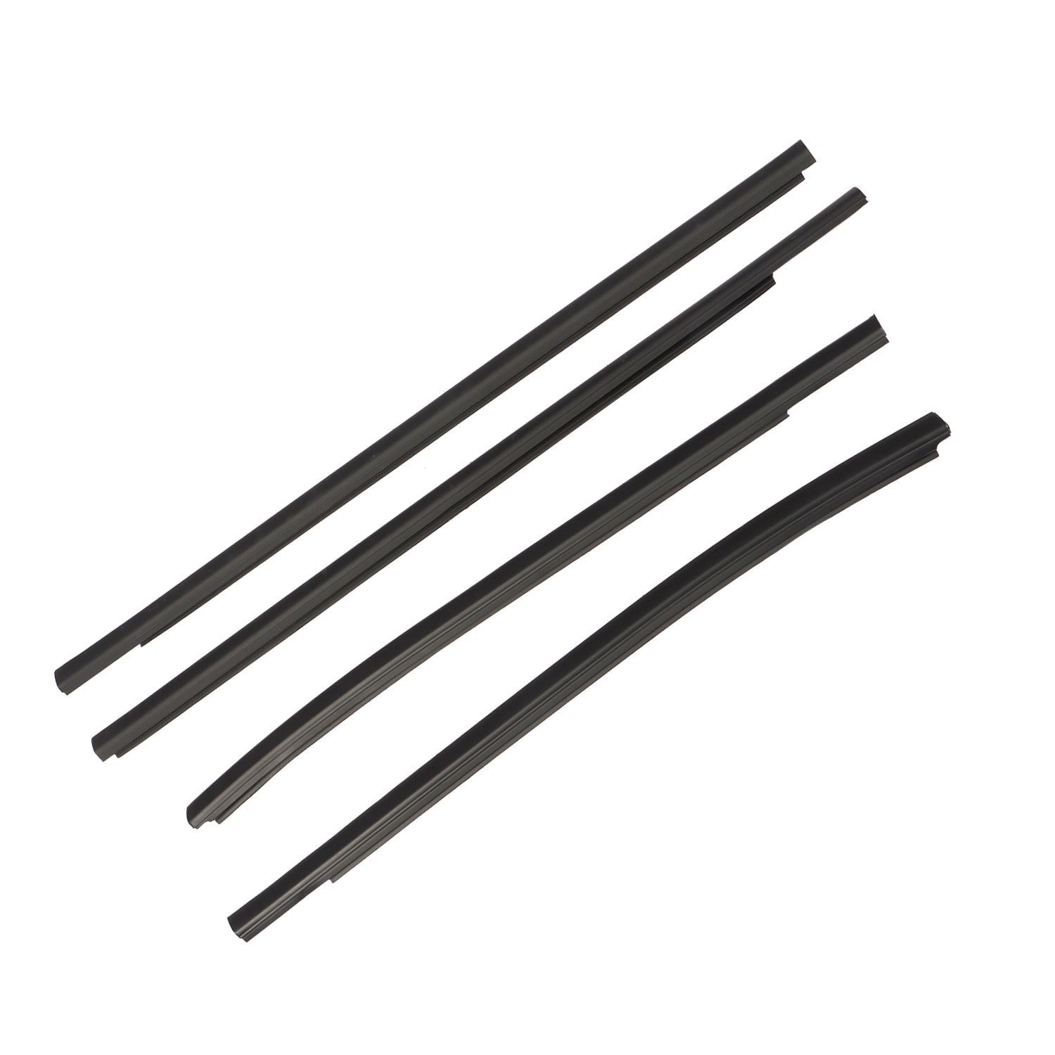 4Pcs Door Weatherstrip Seal Kit for 2011-2021 Ford Ranger Rubber Belt Line