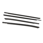 4Pcs Door Weatherstrip Seal Kit for 2011-2021 Ford Ranger Rubber Belt Line