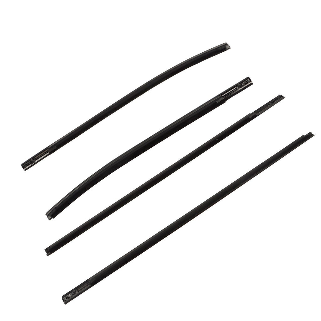 4Pcs Door Weatherstrip Seal Kit for 2011-2021 Ford Ranger Rubber Belt Line