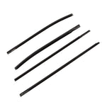 4Pcs Door Weatherstrip Seal Kit for 2011-2021 Ford Ranger Rubber Belt Line