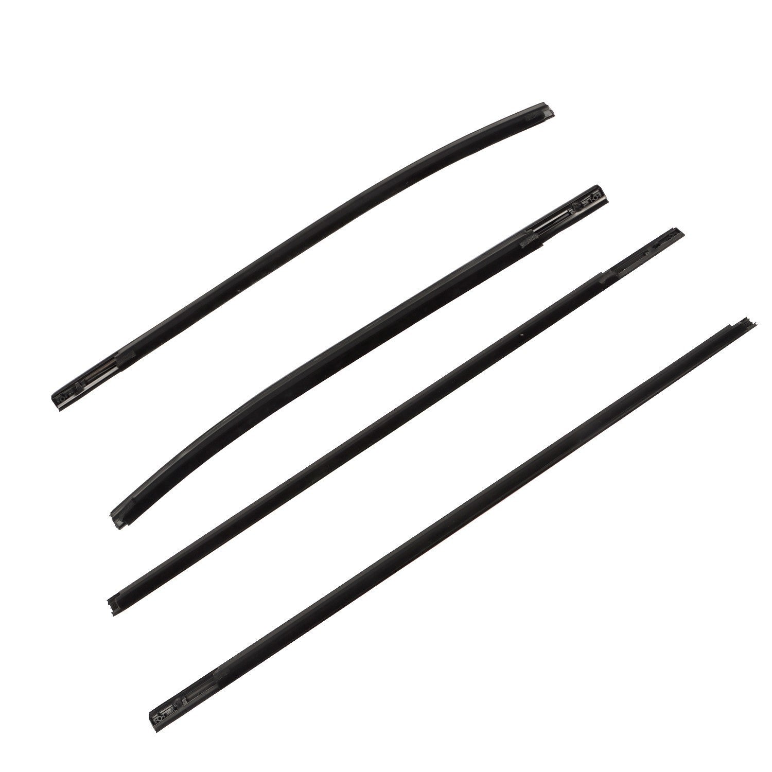 4Pcs Door Weatherstrip Seal Kit for 2011-2021 Ford Ranger Rubber Belt Line