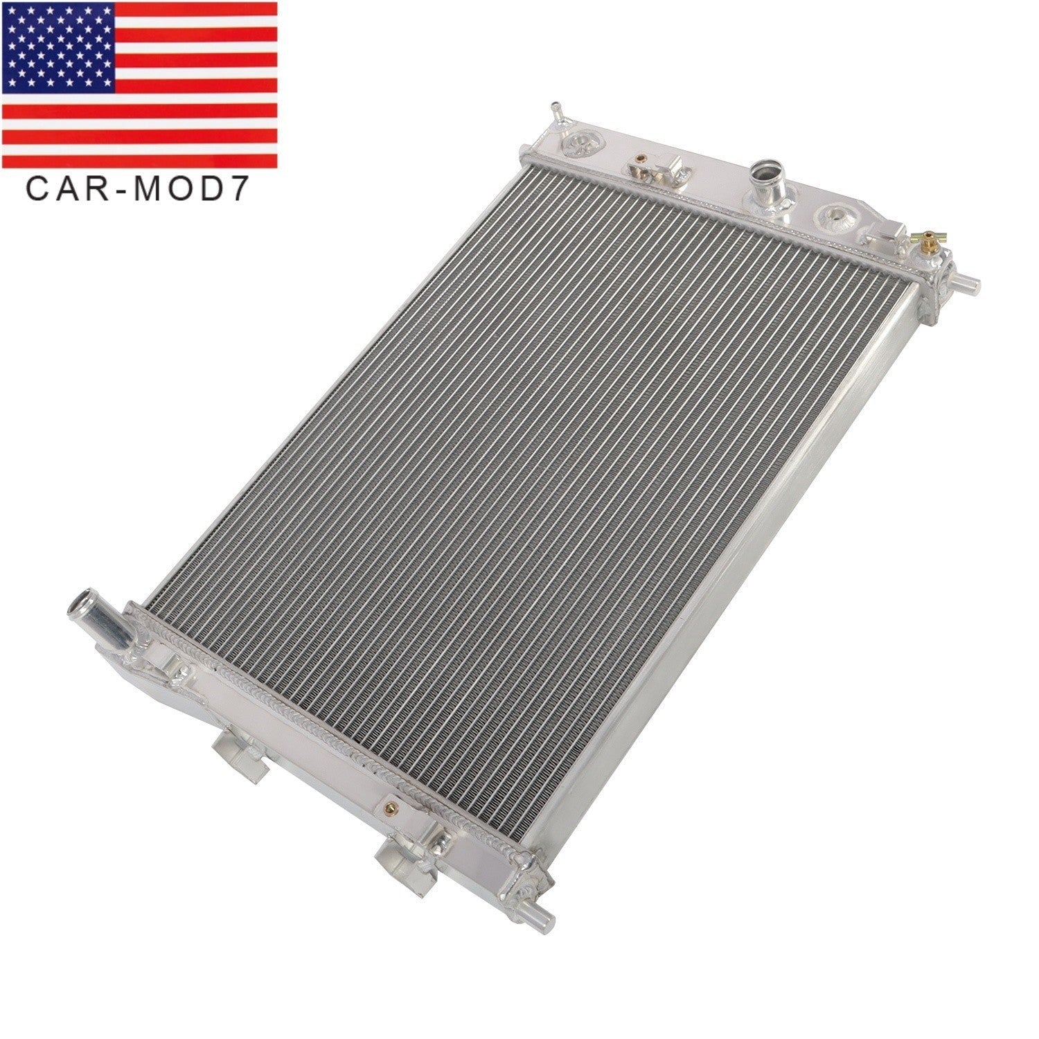 4 Row Aluminum Radiator for 2005-2013 Chevy Corvette C6 5.3L 6.2L 7.0L V8