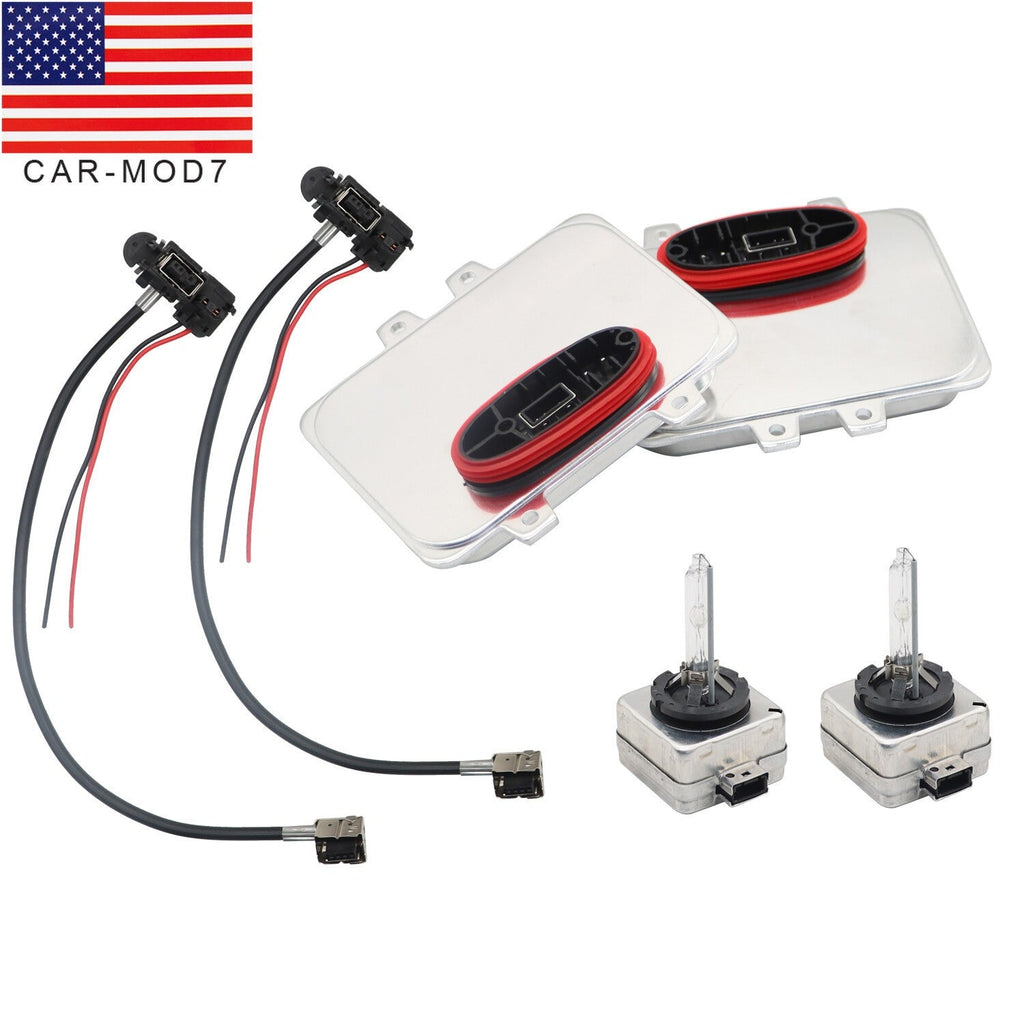 2x HID Xenon Headlight Ballast & D1S Bulb for 2007-2013 Cadillac Escalade