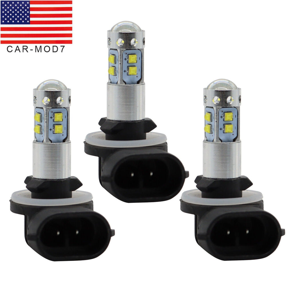 3x LED Headlight Bulbs for Polaris Sportsman 500-850 XP New Replacement