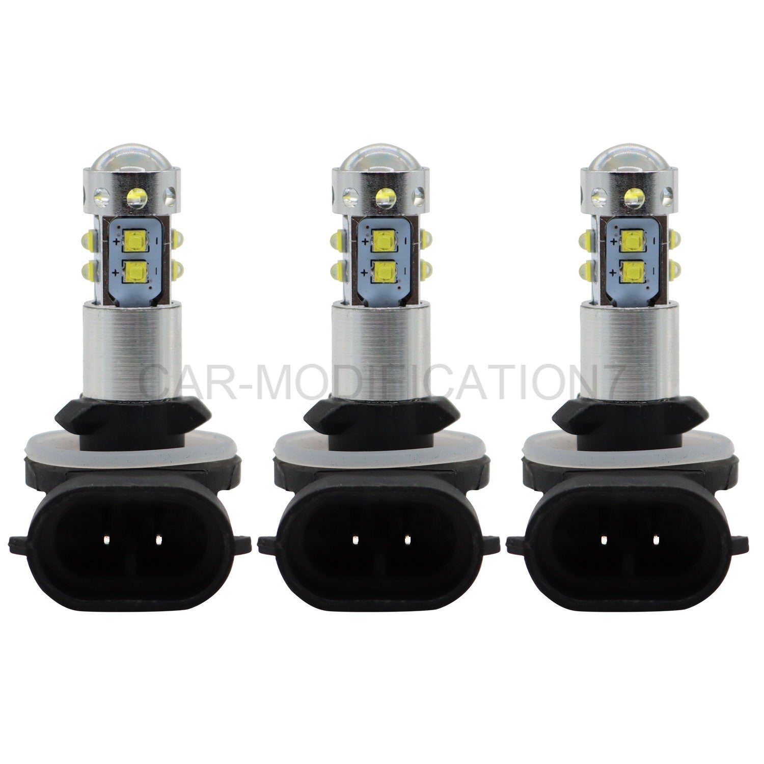 3x LED Headlight Bulbs for Polaris Sportsman 500-850 XP New Replacement
