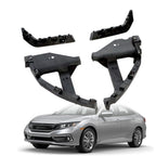 4PC Headlight Brackets Front Mount Retainer for 2016-2021 Honda Civic Sedan