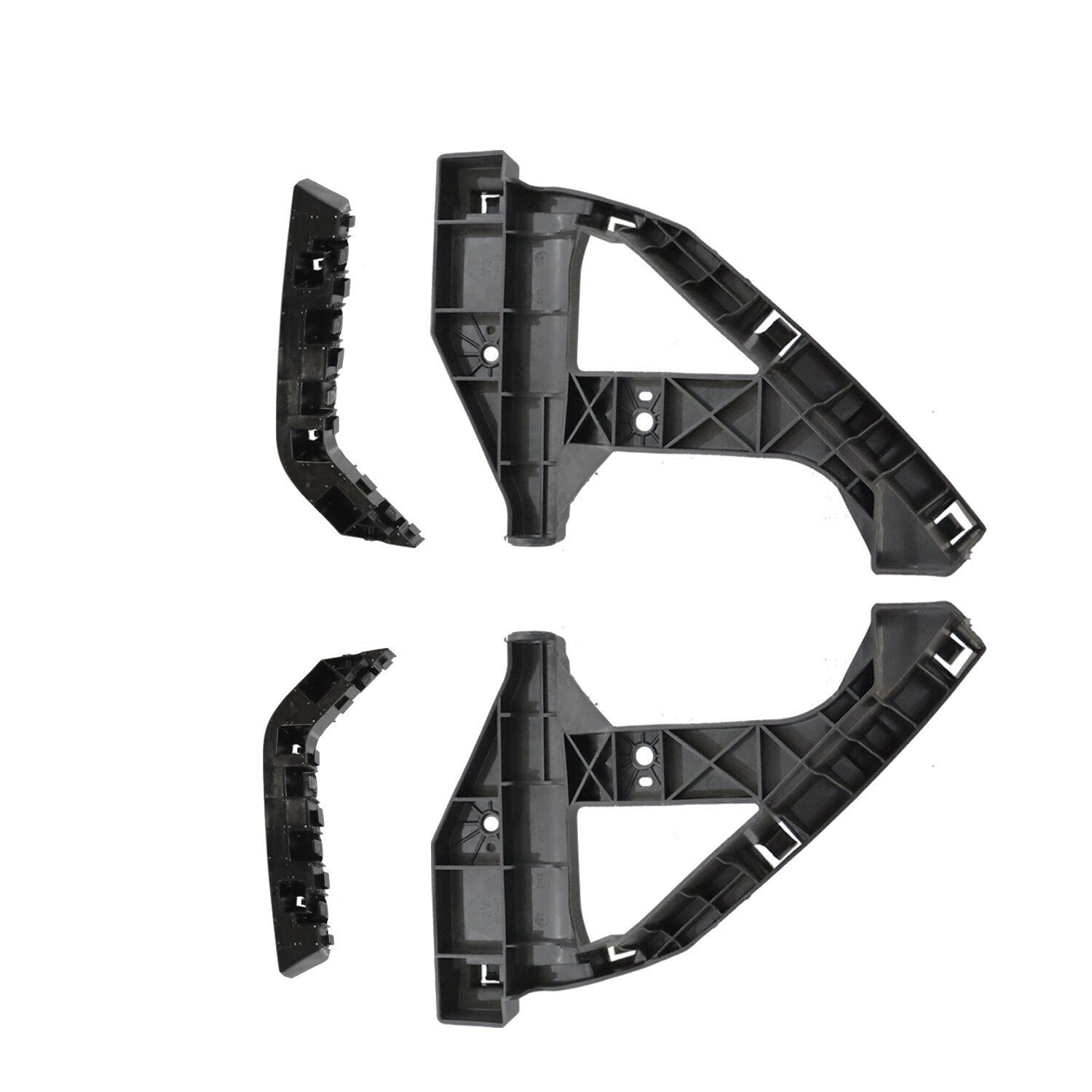 4PC Headlight Brackets Front Mount Retainer for 2016-2021 Honda Civic Sedan