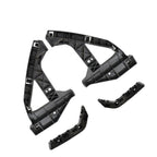 4PC Headlight Brackets Front Mount Retainer for 2016-2021 Honda Civic Sedan