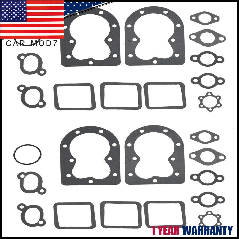 2X Onan P216 P218 P220 P216V P218V P220V Engine Valve Grind Head Gasket Set