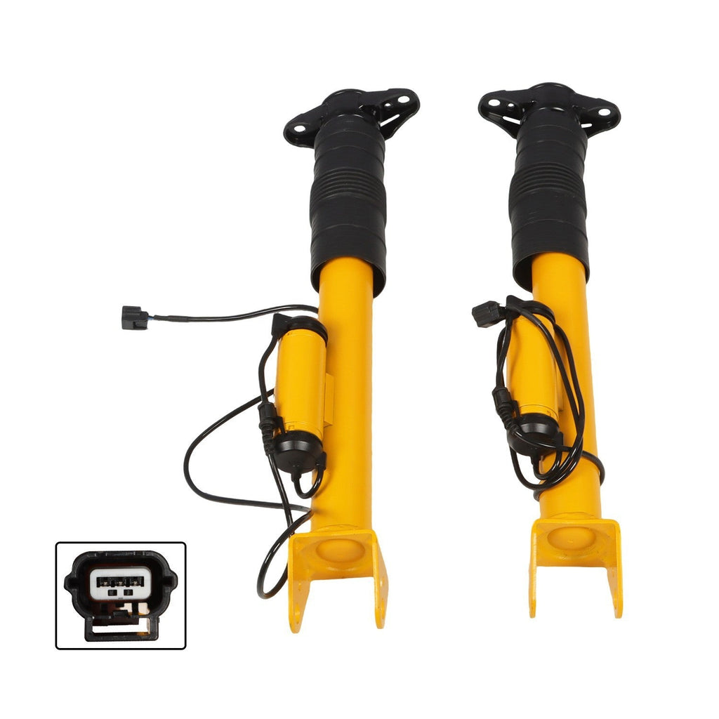 2x Rear Electric Shock Absorbers Struts for 2012-2015 Jeep Grand Cherokee SRT