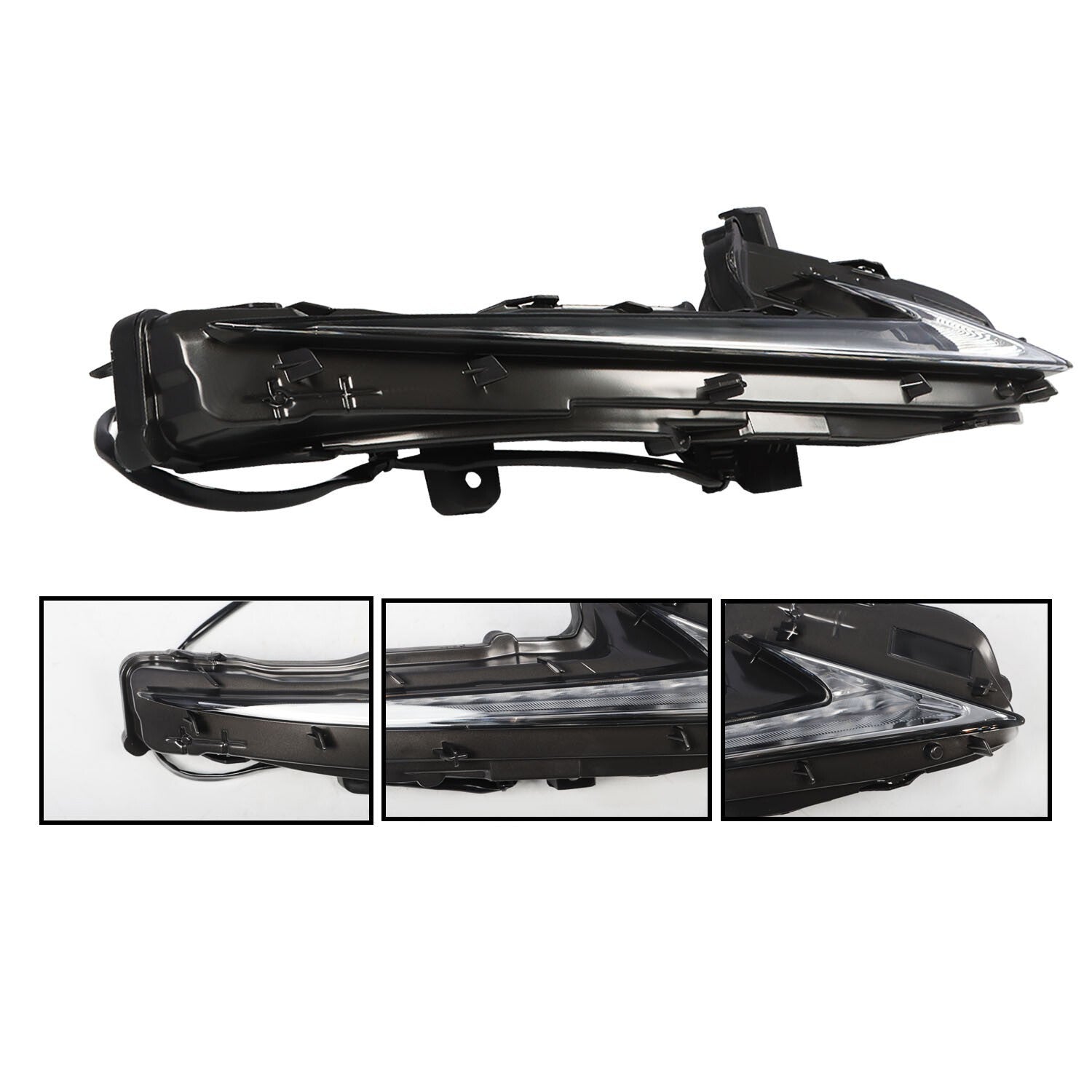 2PCS LH & RH Daytime Running Lights for 2014-2016 Lexus IS250 IS300 IS200t