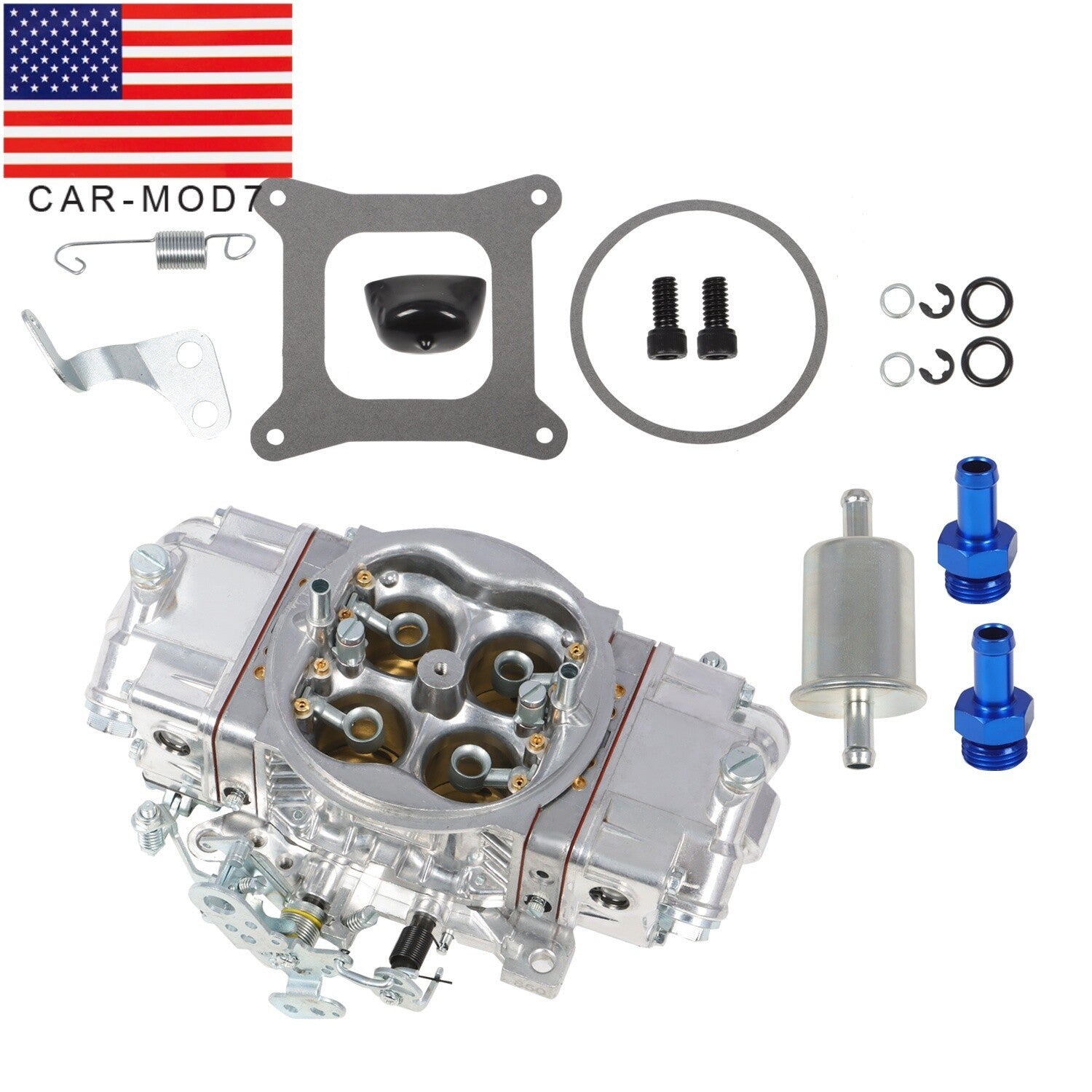 Holley Brawler 4 Barrel 850 CFM Double Pumper Carburetor Mechanical BR-67201