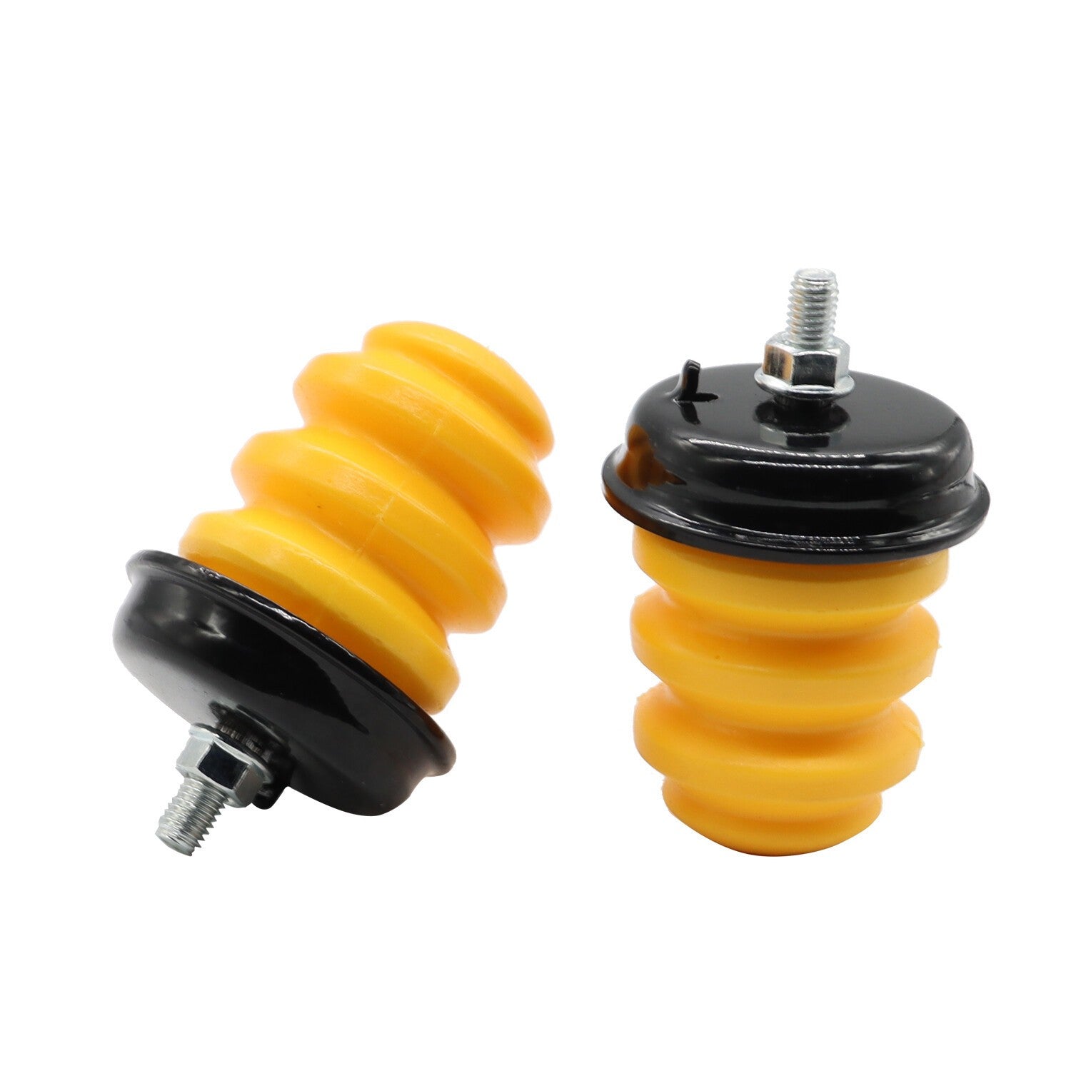 2 Set Rear Frame Leaf Spring Bump Stop for 99-06 Silverado 1500 HD