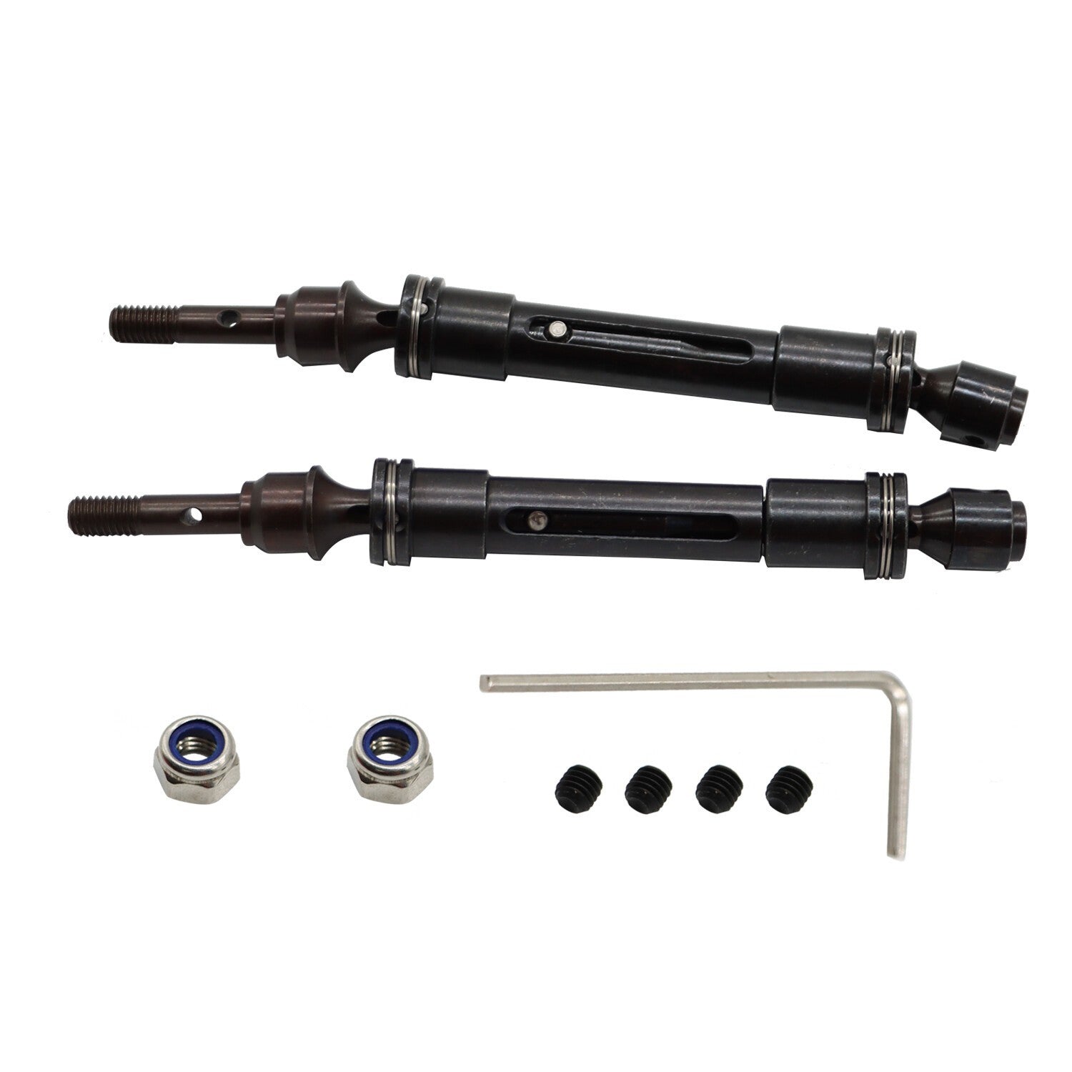 2X Front Drive Shaft for Traxxas Slash 4X4 Rustler VXL Stampede 4X4 New