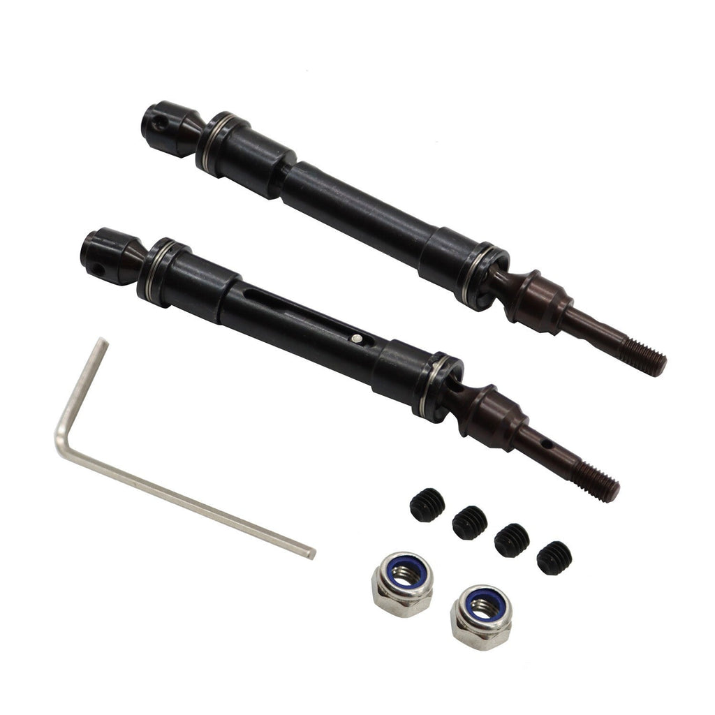 2X Front Drive Shaft for Traxxas Slash 4X4 Rustler VXL Stampede 4X4 New