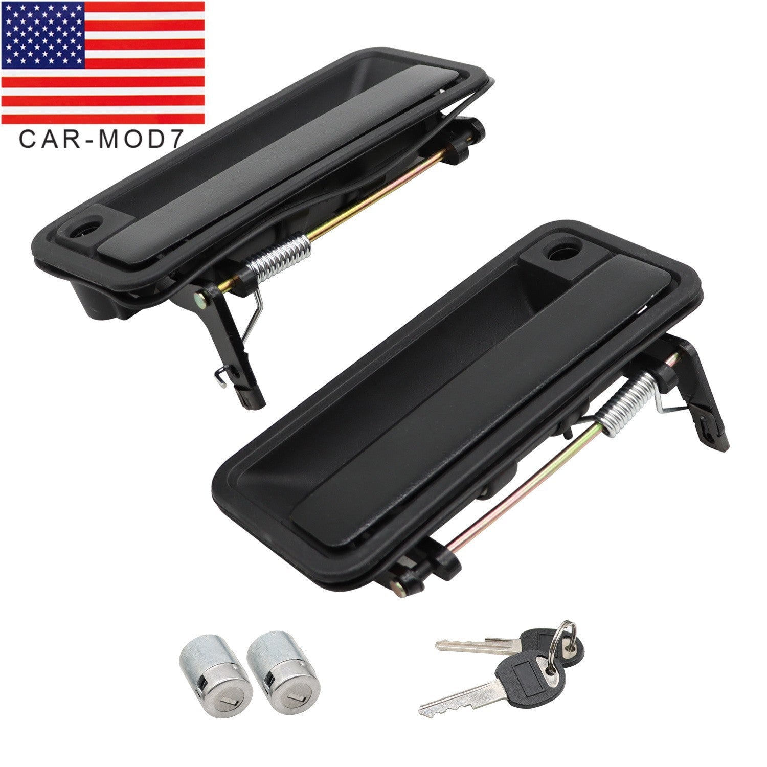2x Front Exterior Door Handles for Chevy GMC C1500 K1500 1988-1994 USA