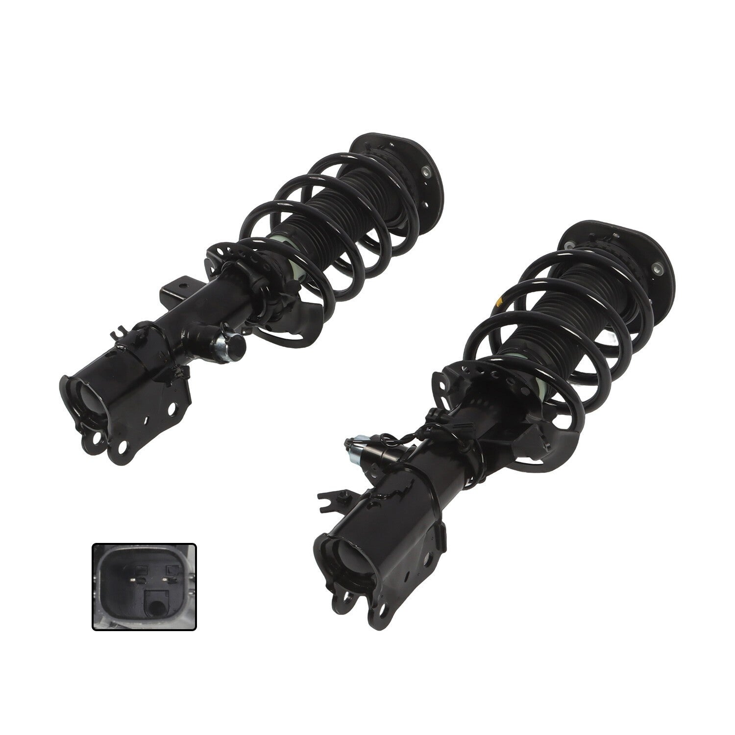 2x Front Electric Shock Struts Assemblies for Lincoln Continental 2017-2020